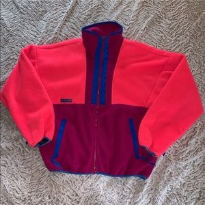 Columbia Vintage Neon Fleece Jacket